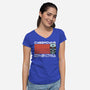 Future Robot Company-Womens-V-Neck-Tee-Studio Mootant