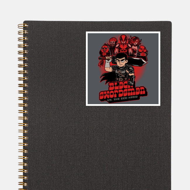 Manga Warrior Enemies-None-Glossy-Sticker-Studio Mootant