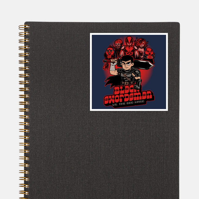 Manga Warrior Enemies-None-Glossy-Sticker-Studio Mootant