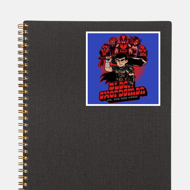Manga Warrior Enemies-None-Glossy-Sticker-Studio Mootant