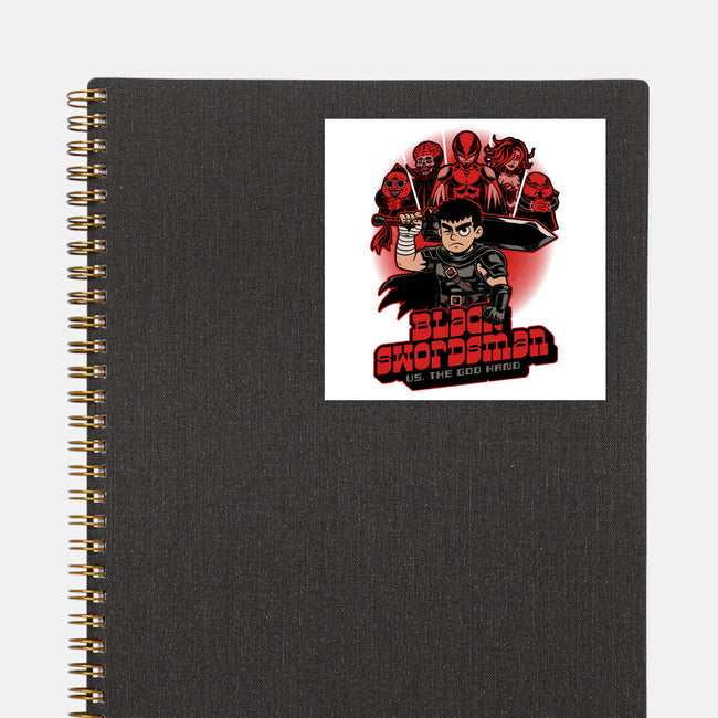 Manga Warrior Enemies-None-Glossy-Sticker-Studio Mootant