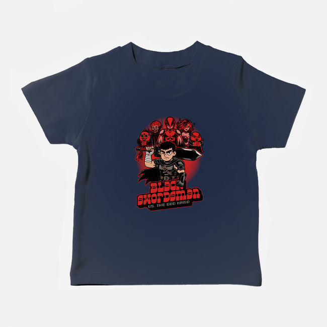 Manga Warrior Enemies-Baby-Basic-Tee-Studio Mootant