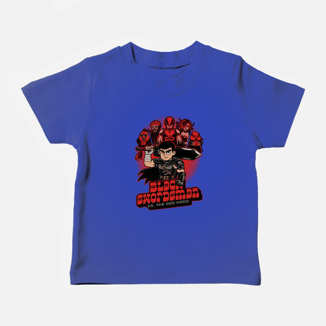 Manga Warrior Enemies-Baby-Basic-Tee-Studio Mootant