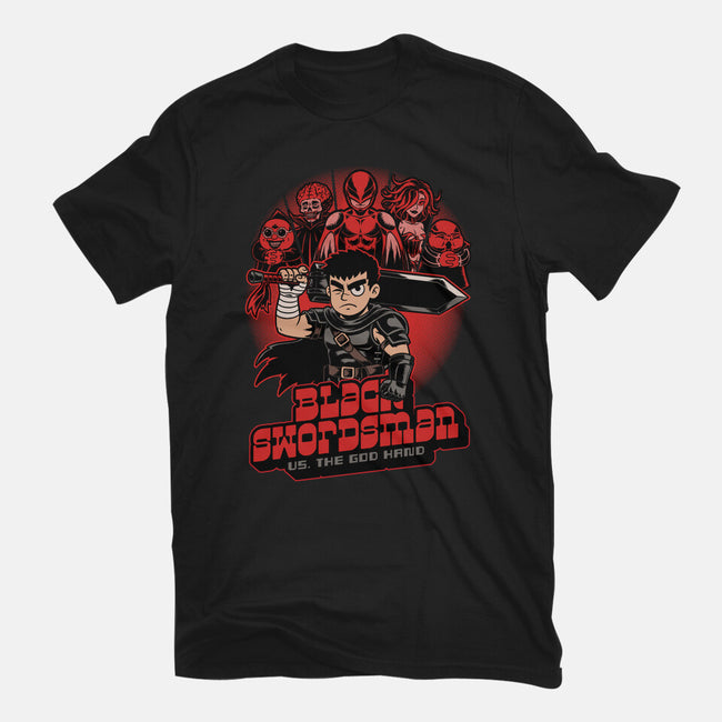 Manga Warrior Enemies-Mens-Heavyweight-Tee-Studio Mootant