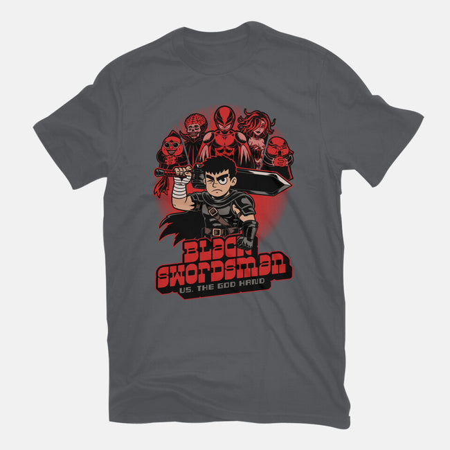 Manga Warrior Enemies-Mens-Heavyweight-Tee-Studio Mootant