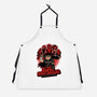 Manga Warrior Enemies-Unisex-Kitchen-Apron-Studio Mootant