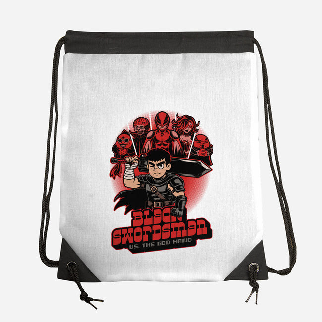 Manga Warrior Enemies-None-Drawstring-Bag-Studio Mootant