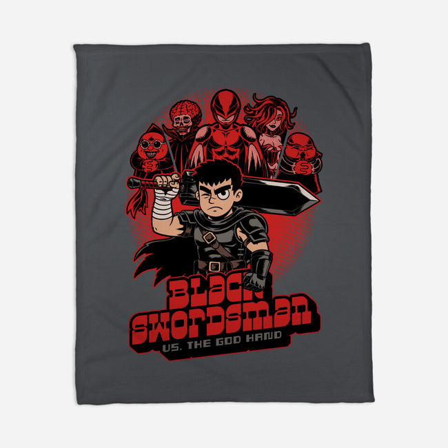 Manga Warrior Enemies-None-Fleece-Blanket-Studio Mootant