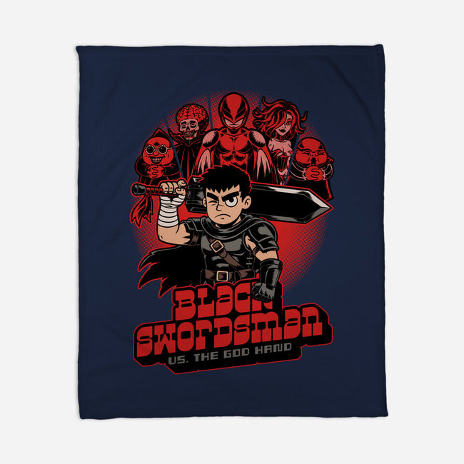 Manga Warrior Enemies-None-Fleece-Blanket-Studio Mootant