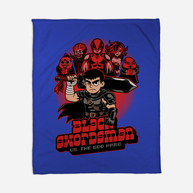 Manga Warrior Enemies-None-Fleece-Blanket-Studio Mootant