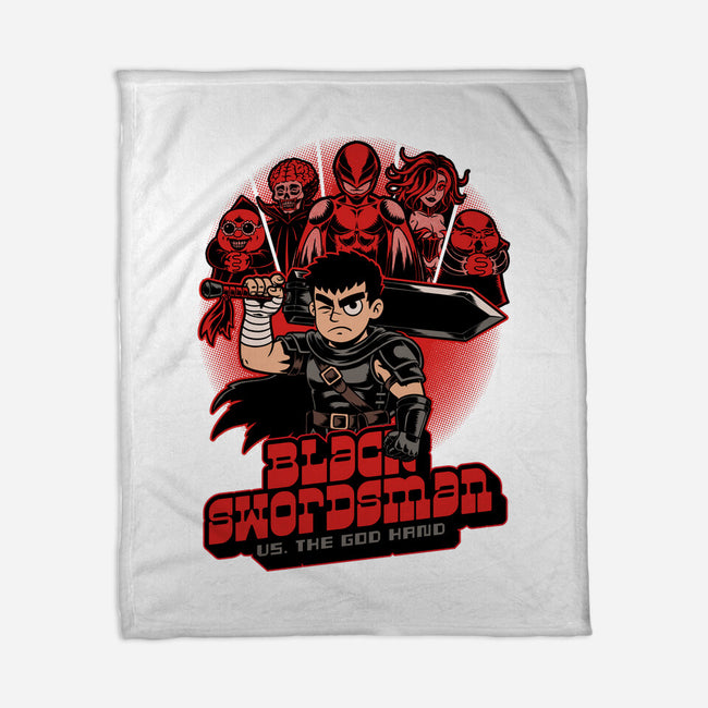 Manga Warrior Enemies-None-Fleece-Blanket-Studio Mootant