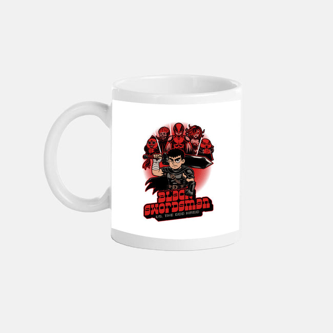 Manga Warrior Enemies-None-Mug-Drinkware-Studio Mootant