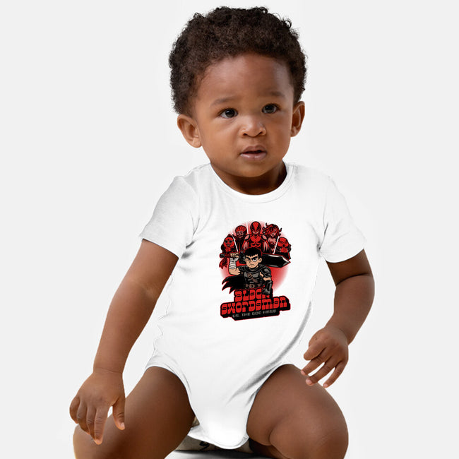 Manga Warrior Enemies-Baby-Basic-Onesie-Studio Mootant