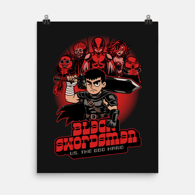 Manga Warrior Enemies-None-Matte-Poster-Studio Mootant