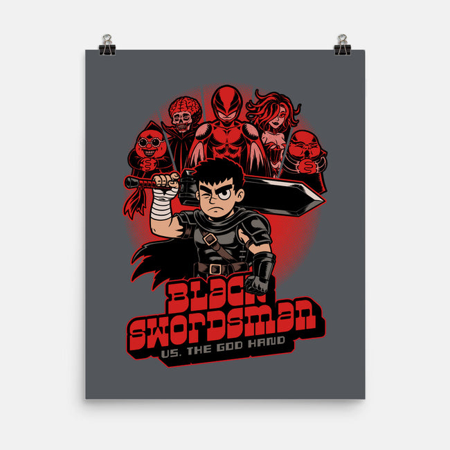 Manga Warrior Enemies-None-Matte-Poster-Studio Mootant