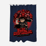 Manga Warrior Enemies-None-Polyester-Shower Curtain-Studio Mootant