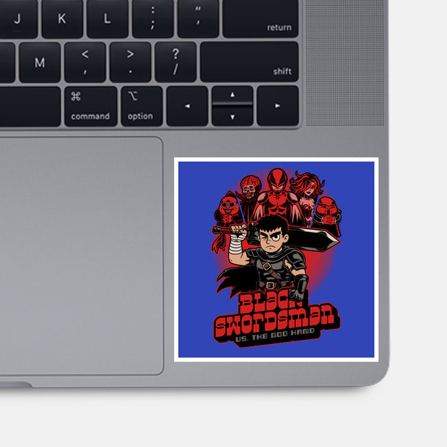 Manga Warrior Enemies-None-Glossy-Sticker-Studio Mootant