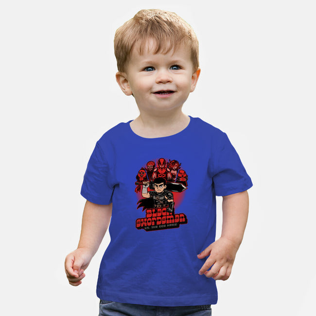 Manga Warrior Enemies-Baby-Basic-Tee-Studio Mootant