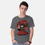 Manga Warrior Enemies-Mens-Basic-Tee-Studio Mootant