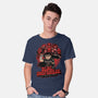 Manga Warrior Enemies-Mens-Basic-Tee-Studio Mootant