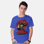 Manga Warrior Enemies-Mens-Basic-Tee-Studio Mootant