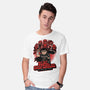 Manga Warrior Enemies-Mens-Basic-Tee-Studio Mootant