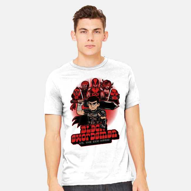 Manga Warrior Enemies-Mens-Heavyweight-Tee-Studio Mootant