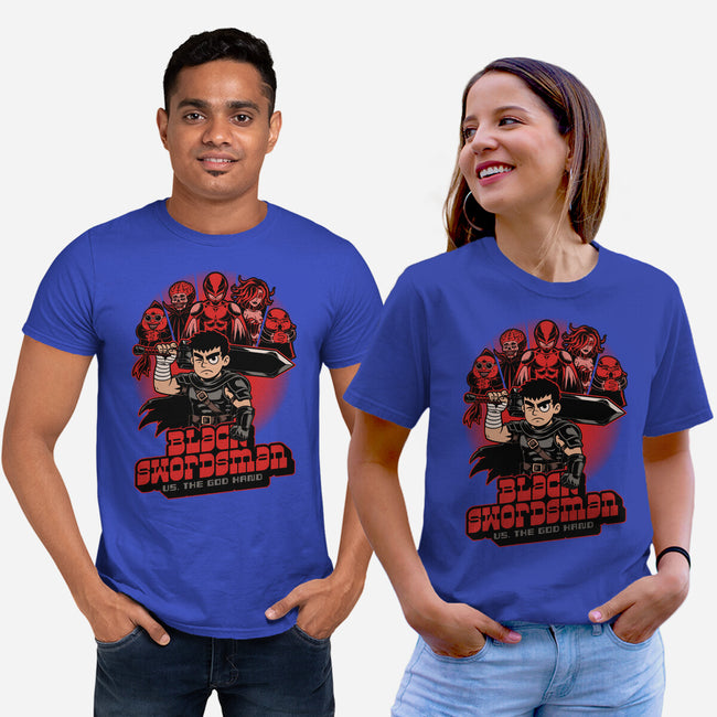 Manga Warrior Enemies-Unisex-Basic-Tee-Studio Mootant