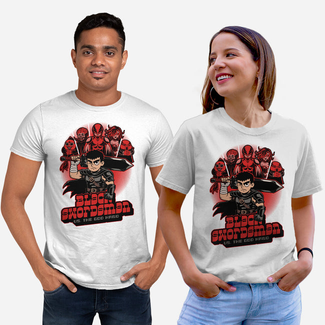 Manga Warrior Enemies-Unisex-Basic-Tee-Studio Mootant