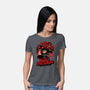 Manga Warrior Enemies-Womens-Basic-Tee-Studio Mootant