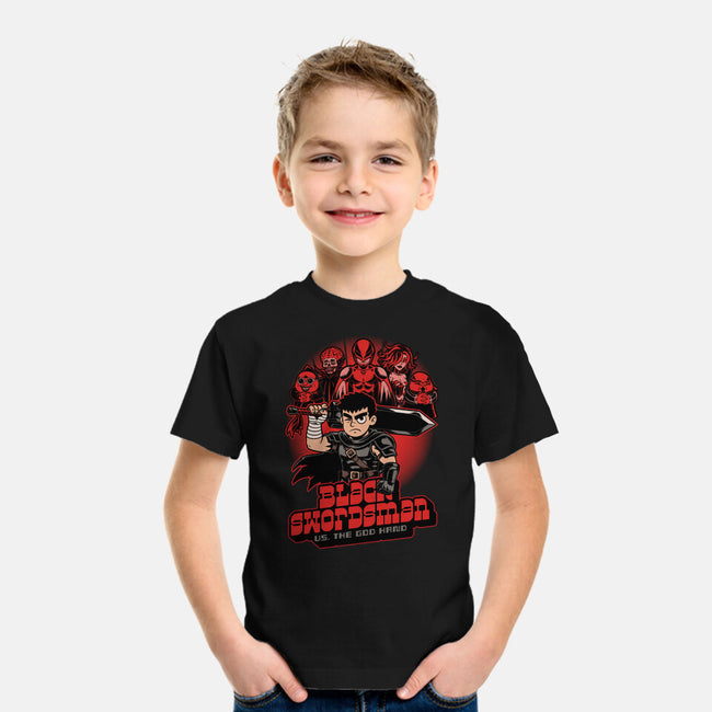 Manga Warrior Enemies-Youth-Basic-Tee-Studio Mootant