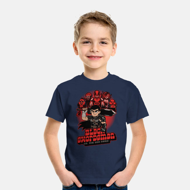 Manga Warrior Enemies-Youth-Basic-Tee-Studio Mootant