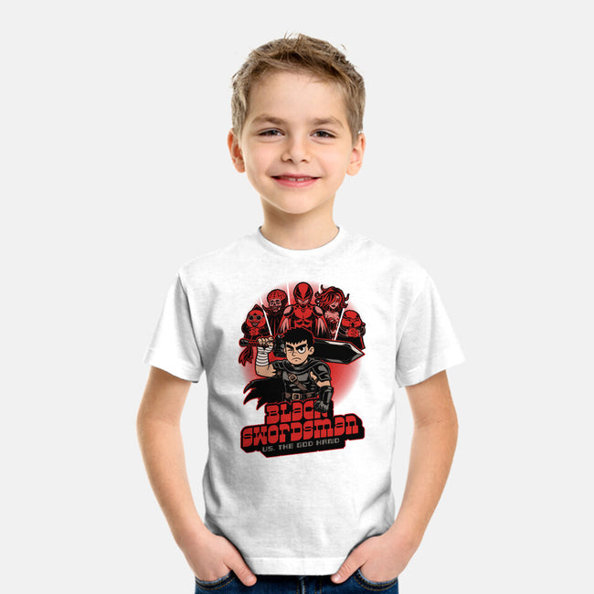 Manga Warrior Enemies-Youth-Basic-Tee-Studio Mootant