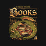 I Need More Books-Unisex-Crew Neck-Sweatshirt-eduely