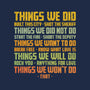 Things We Did-Mens-Long Sleeved-Tee-kg07
