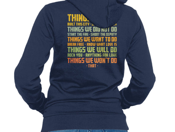 Things We Did
