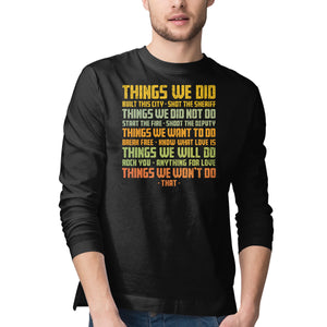 Things We Did