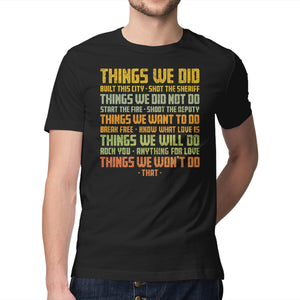Things We Did