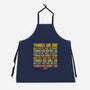 Things We Did-Unisex-Kitchen-Apron-kg07