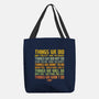 Things We Did-None-Basic Tote-Bag-kg07
