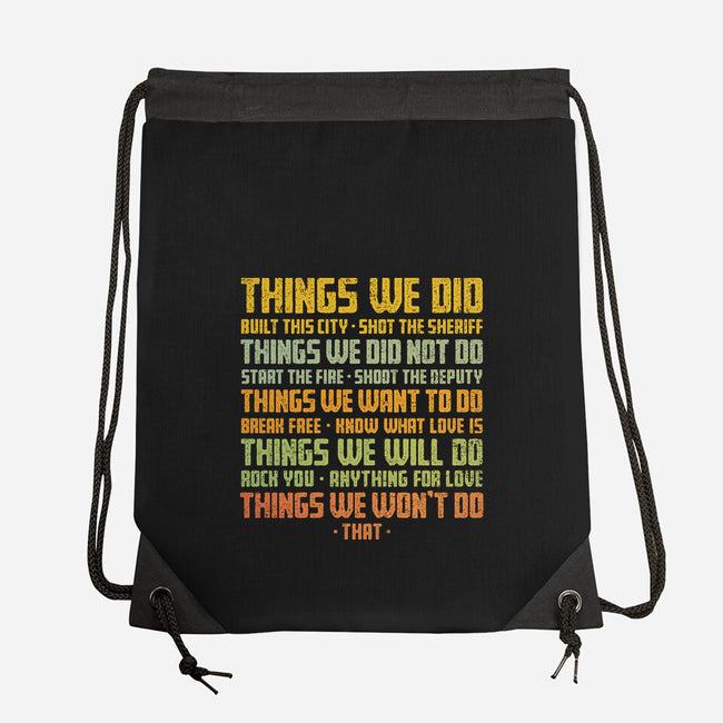 Things We Did-None-Drawstring-Bag-kg07