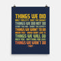 Things We Did-None-Matte-Poster-kg07