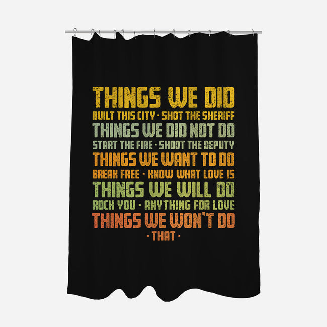 Things We Did-None-Polyester-Shower Curtain-kg07