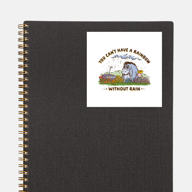 Rain And Rainbows-None-Glossy-Sticker-kg07