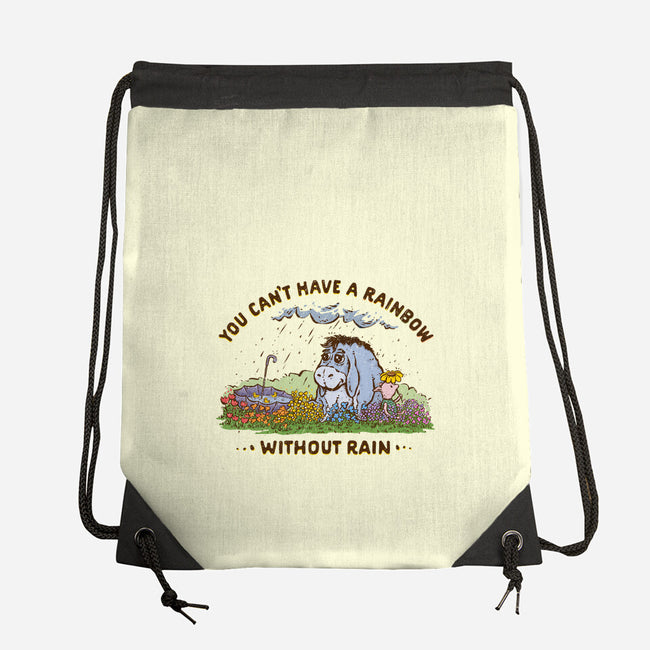 Rain And Rainbows-None-Drawstring-Bag-kg07
