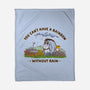 Rain And Rainbows-None-Fleece-Blanket-kg07