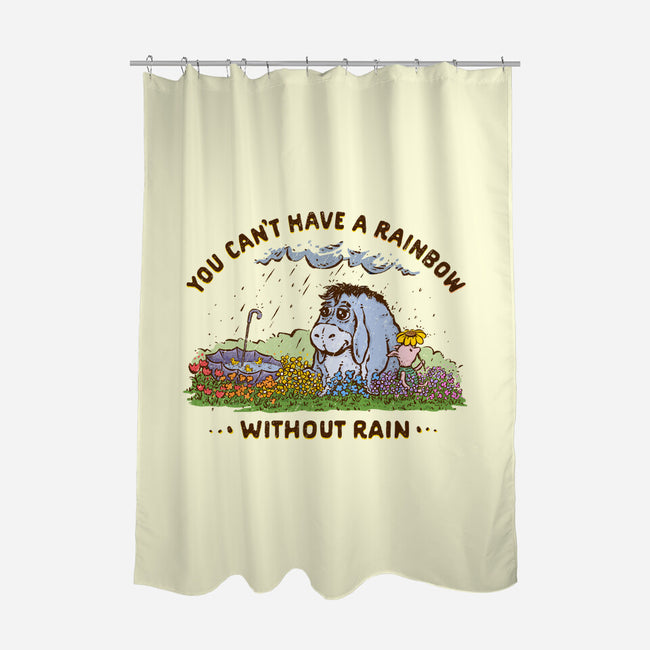 Rain And Rainbows-None-Polyester-Shower Curtain-kg07