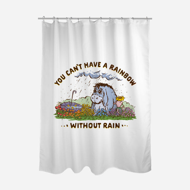 Rain And Rainbows-None-Polyester-Shower Curtain-kg07