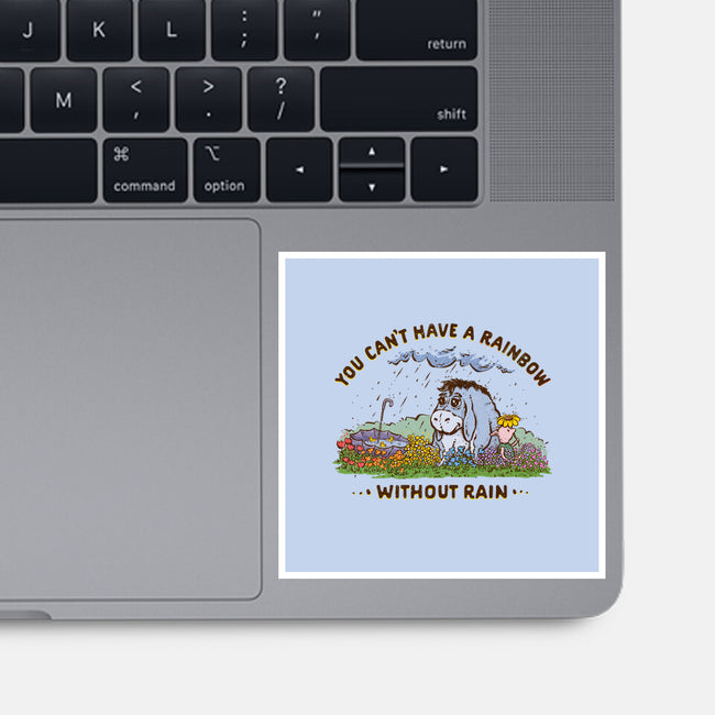 Rain And Rainbows-None-Glossy-Sticker-kg07