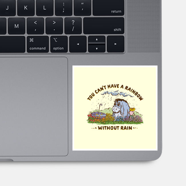 Rain And Rainbows-None-Glossy-Sticker-kg07